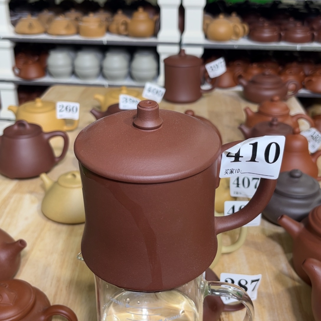 紫砂茶壶紫泥半手工