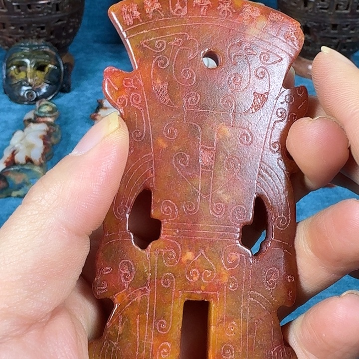 和田玉（糖玉）未镶嵌挂件