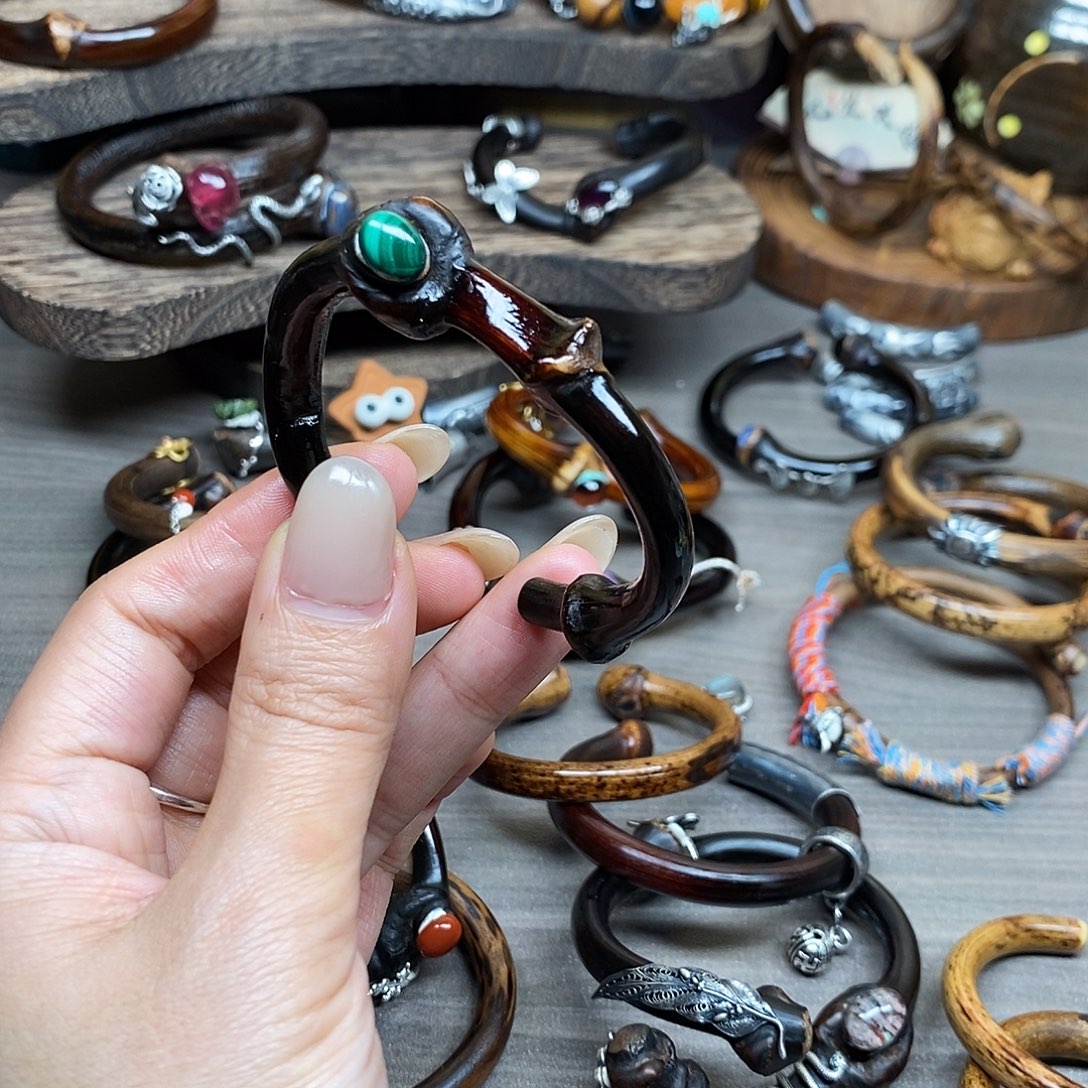 吊坠藤艺如意藤根13/14.5手围