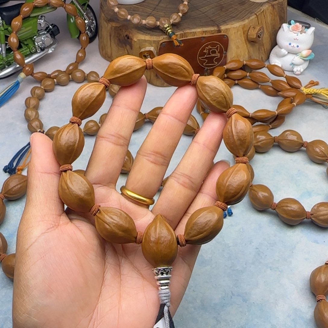 @***哥橄榄核手串/手链1726尺寸梅林铁核