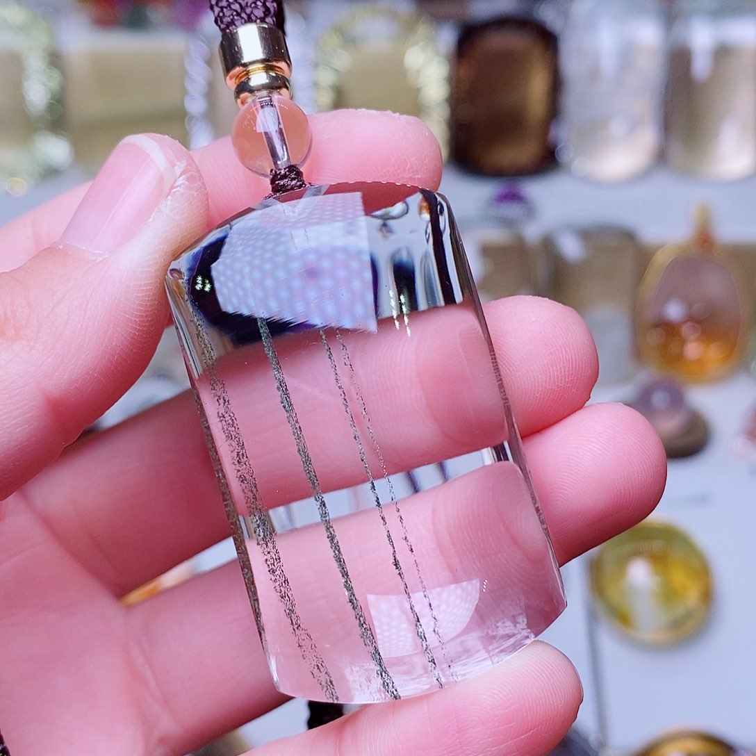 水晶吊坠未镶嵌水晶