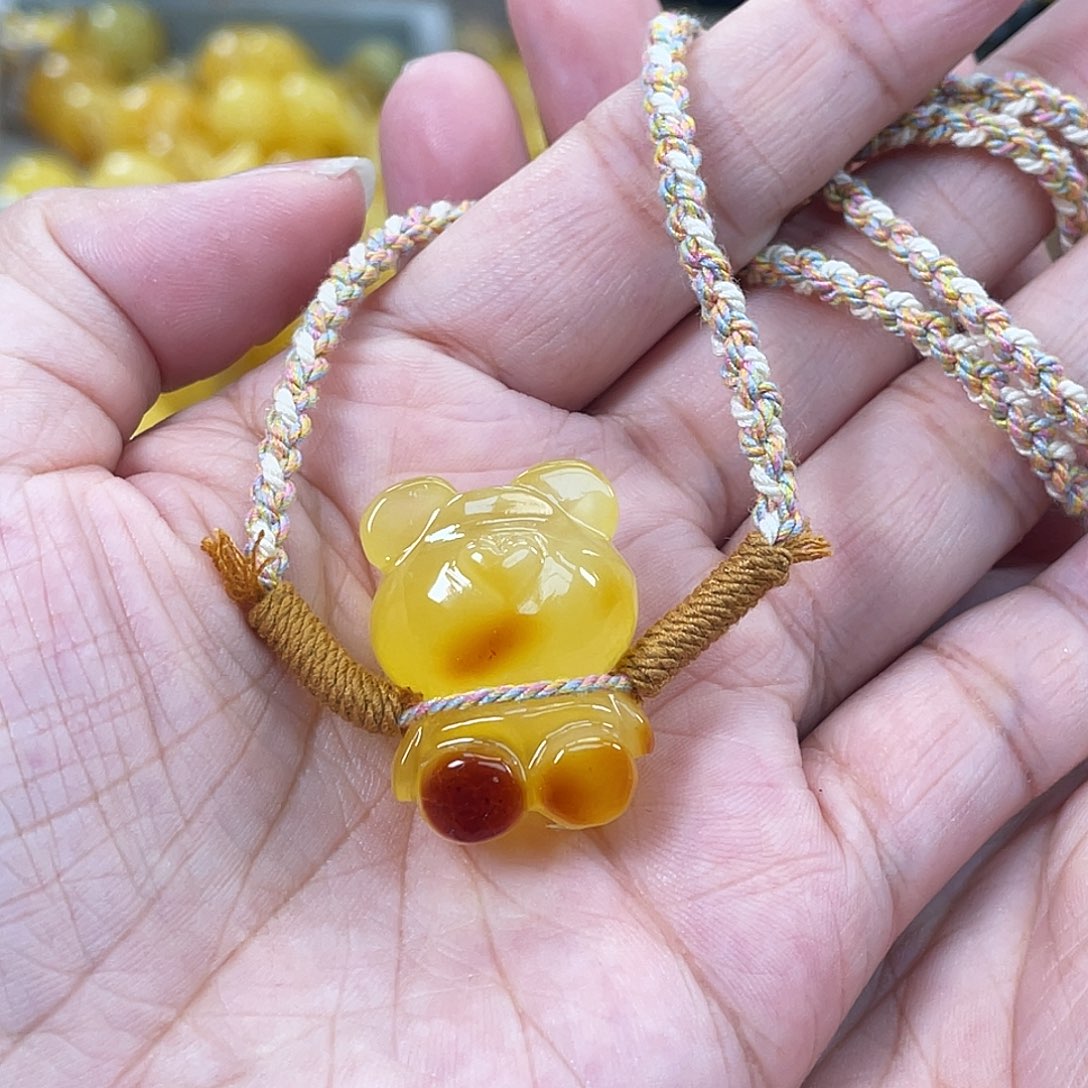 琥珀未镶嵌珠宝奇石h10