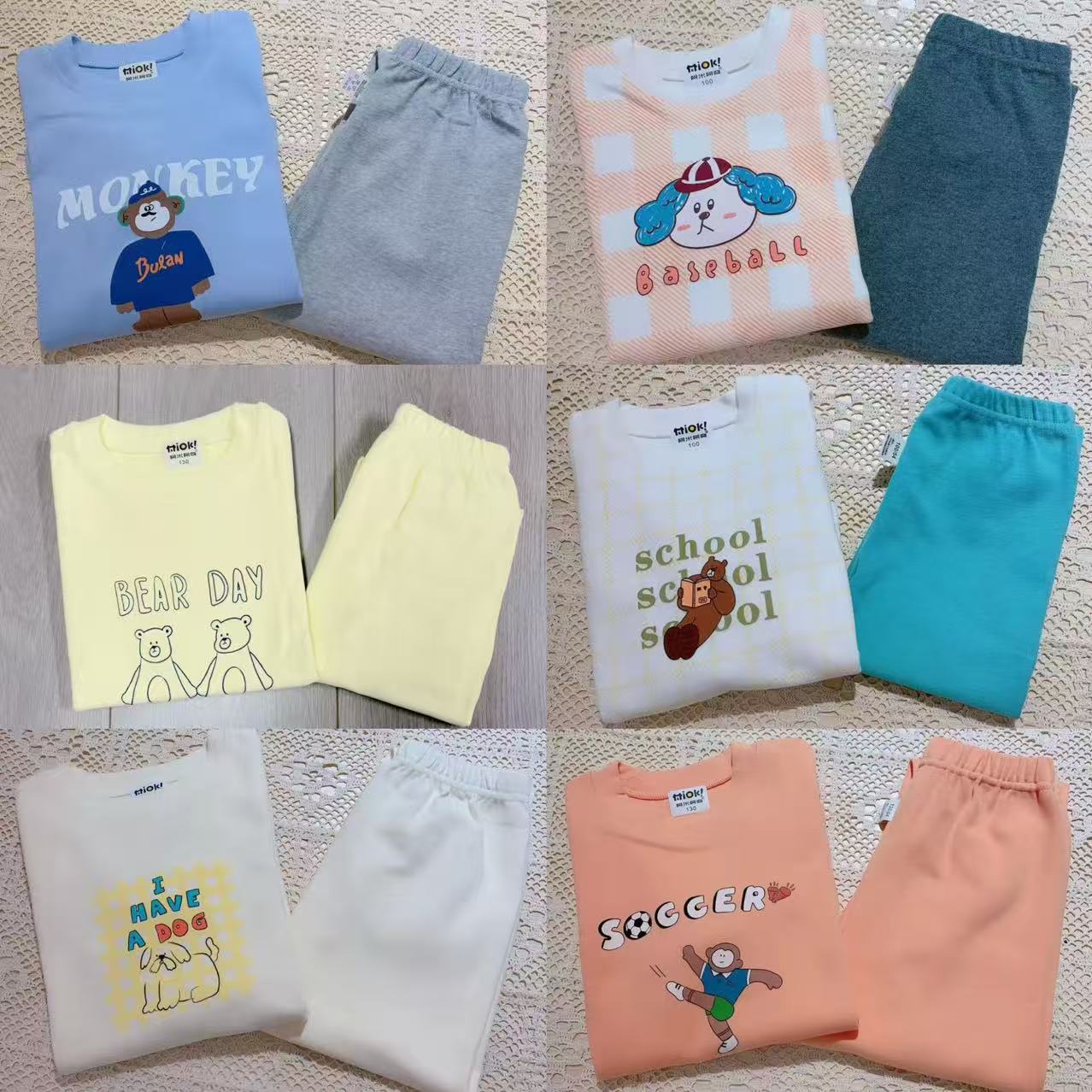089-114男孩舒绒秋衣套过款链接