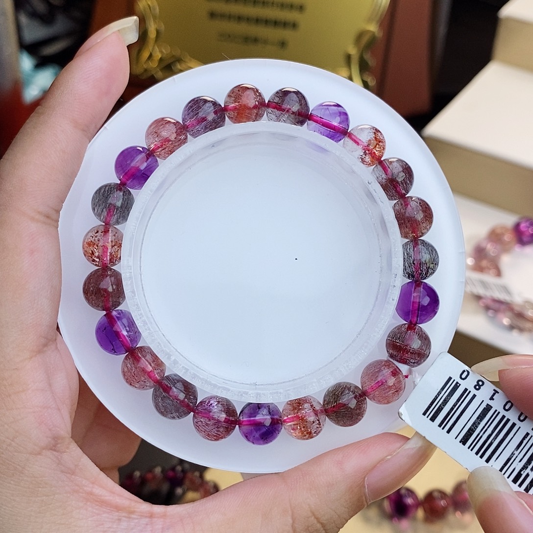 手链水晶未镶嵌黑加仑8