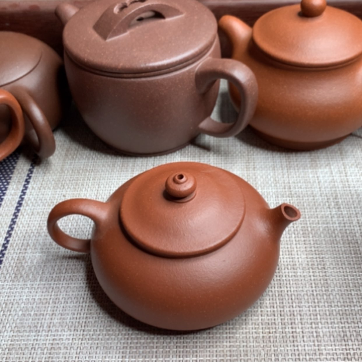 【闪购商品】紫砂茶壶160CC微瑕半手工制作