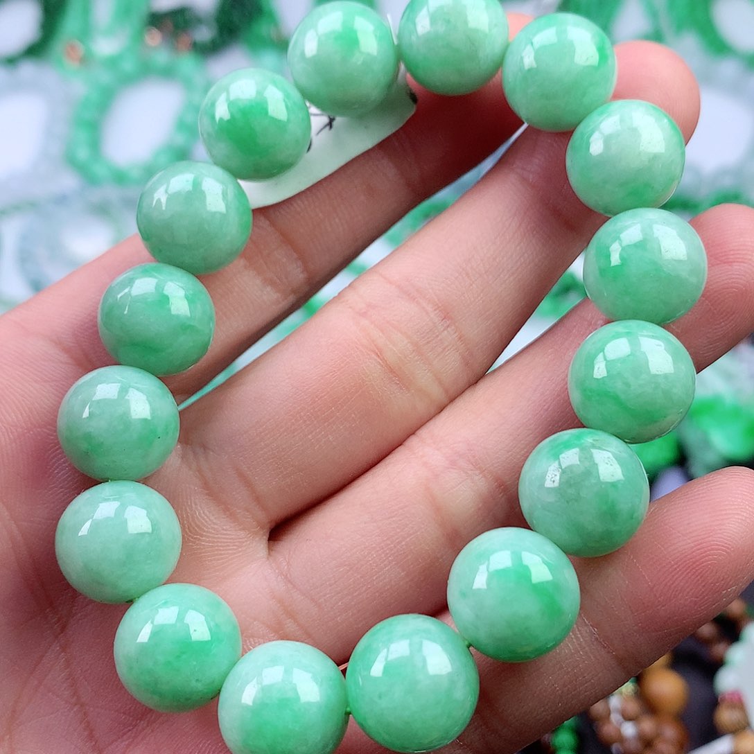 未镶嵌手链翡翠手串