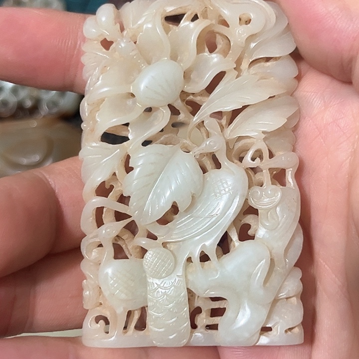 海***^和田玉未镶嵌吊坠(不含链)