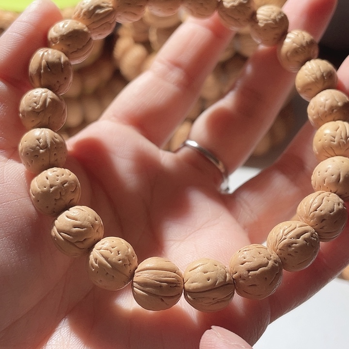 吊坠桃核桃核手串野生9