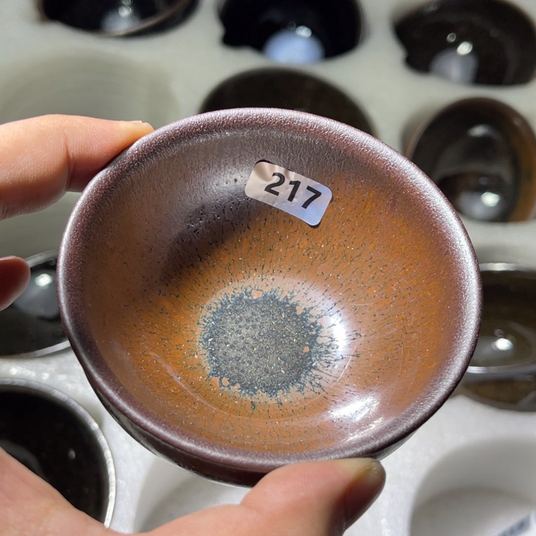 茶盏原矿原釉柴烧建盏