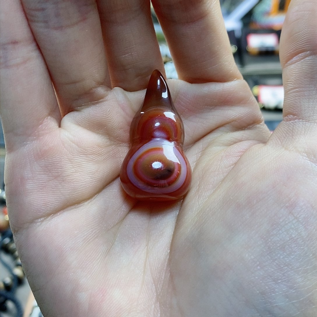 玛瑙/玉髓颈饰未镶嵌田****游