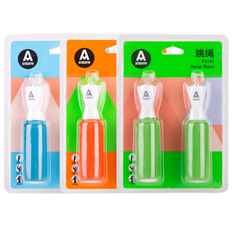安格耐特F4101轴承泡棉手柄PVC跳绳(不计数)