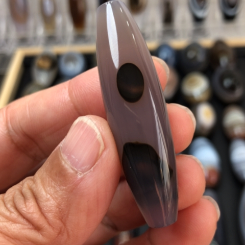 玛瑙/玉髓未镶嵌吊坠(不含链)