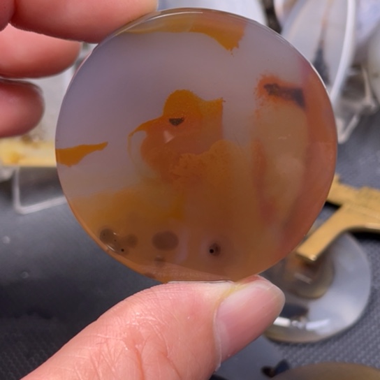 玛瑙/玉髓吊坠(不含链)未镶嵌