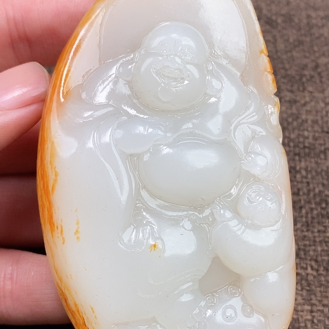 和田玉挂件未镶嵌