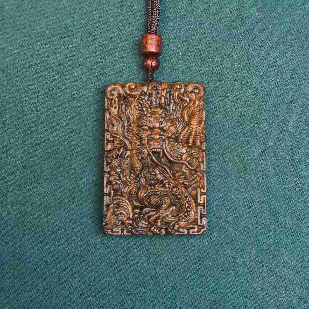 E009【鼎尊】精雕坐龙坐拥天下纳福挂牌