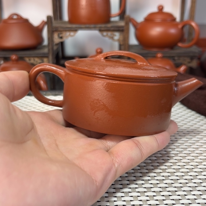 紫砂茶壶原矿紫砂手工制作