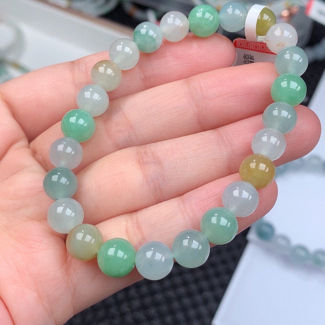 翡翠手链未镶嵌翡翠