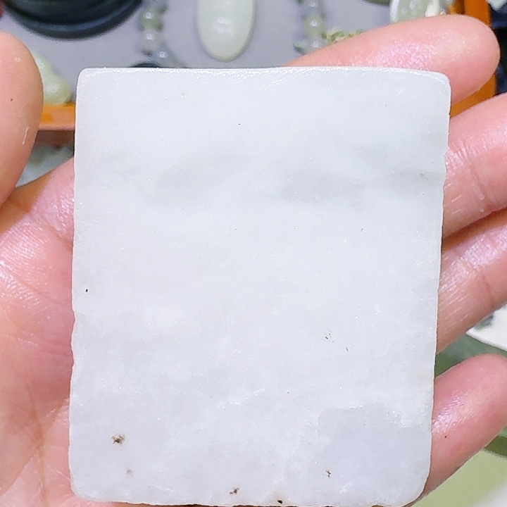 和田玉未镶嵌车挂