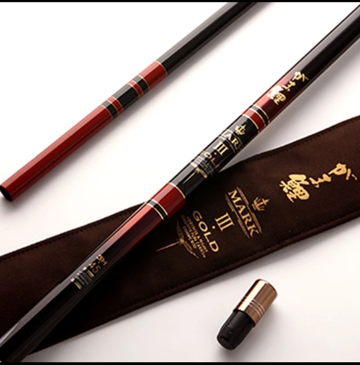 伽玛卡兹MarkⅢ金三3H竞技鱼竿休闲野钓竿超轻手感天花板