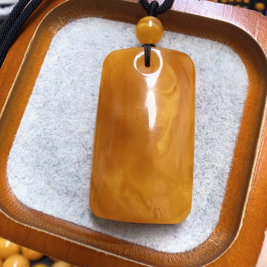 蜜蜡颈饰未镶嵌蜜蜡