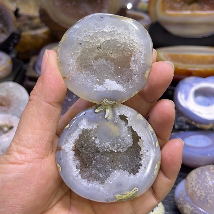 未镶嵌水晶珠宝半成品福利啵啵盆