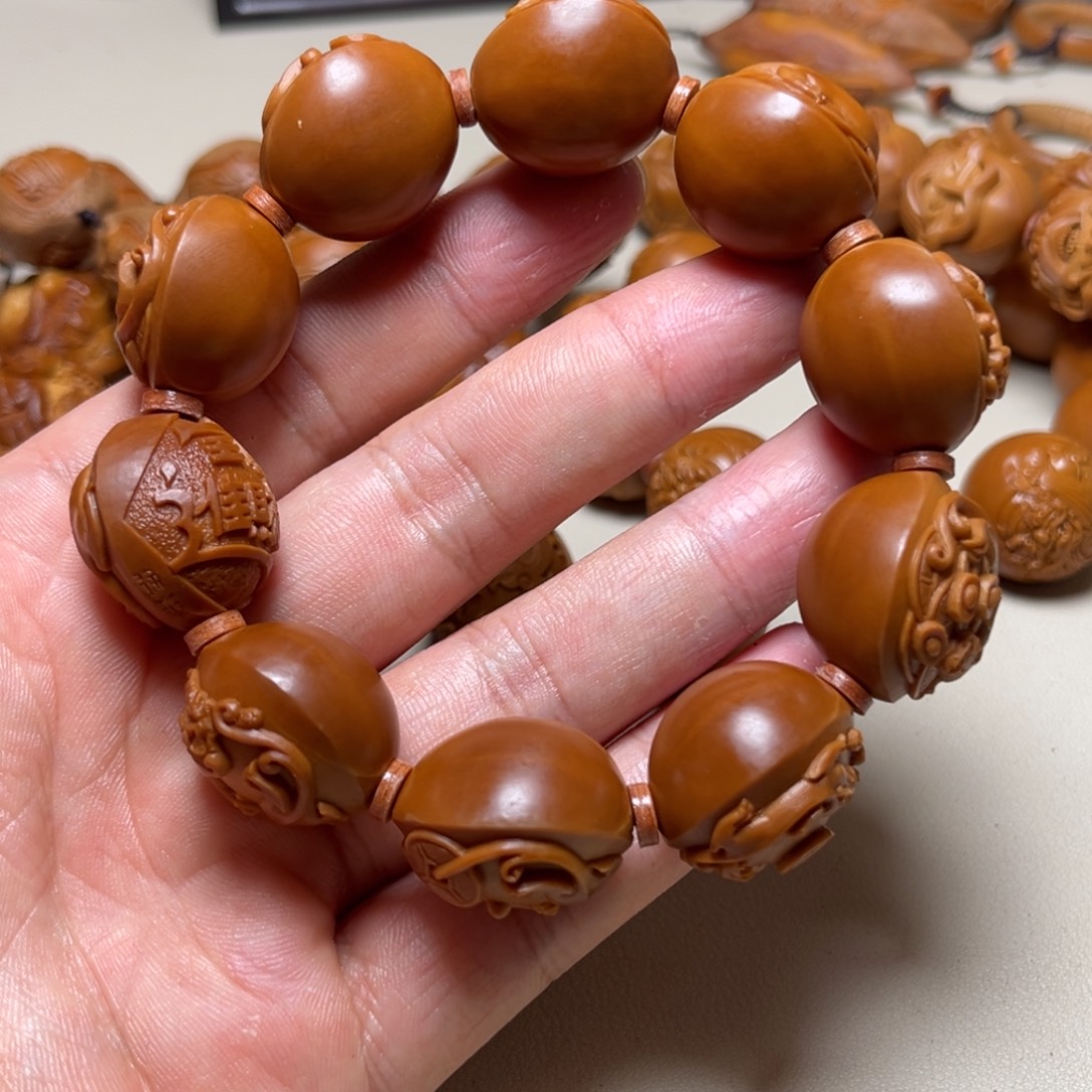 鴻***橄榄核手串橄榄核