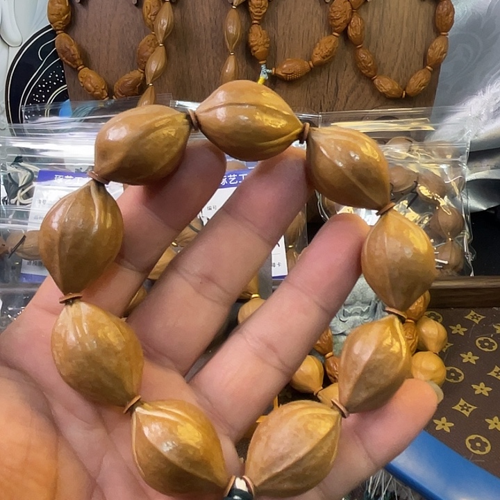有***说手串橄榄核梅林铁佛