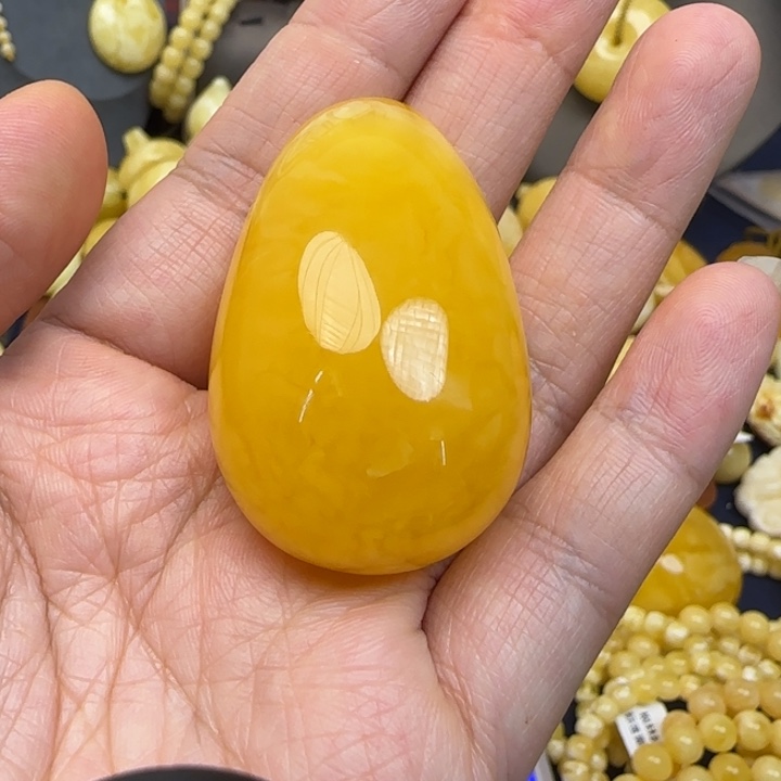 蜜蜡颈饰未镶嵌天然蜜蜡