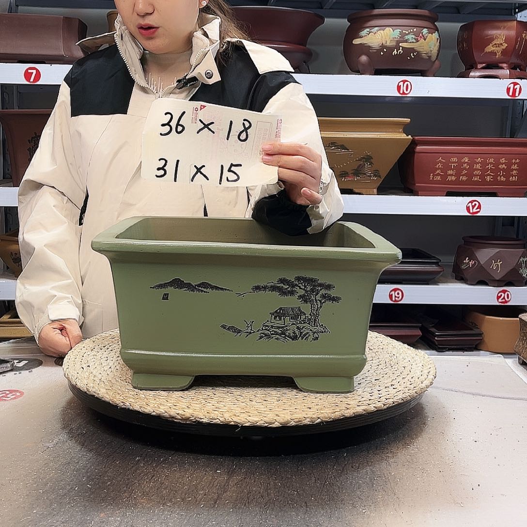 紫砂花盆紫砂花盆