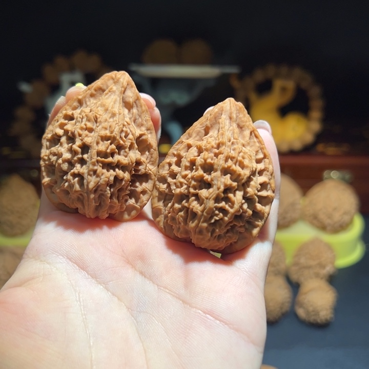 等***爱文玩核桃把件火凤