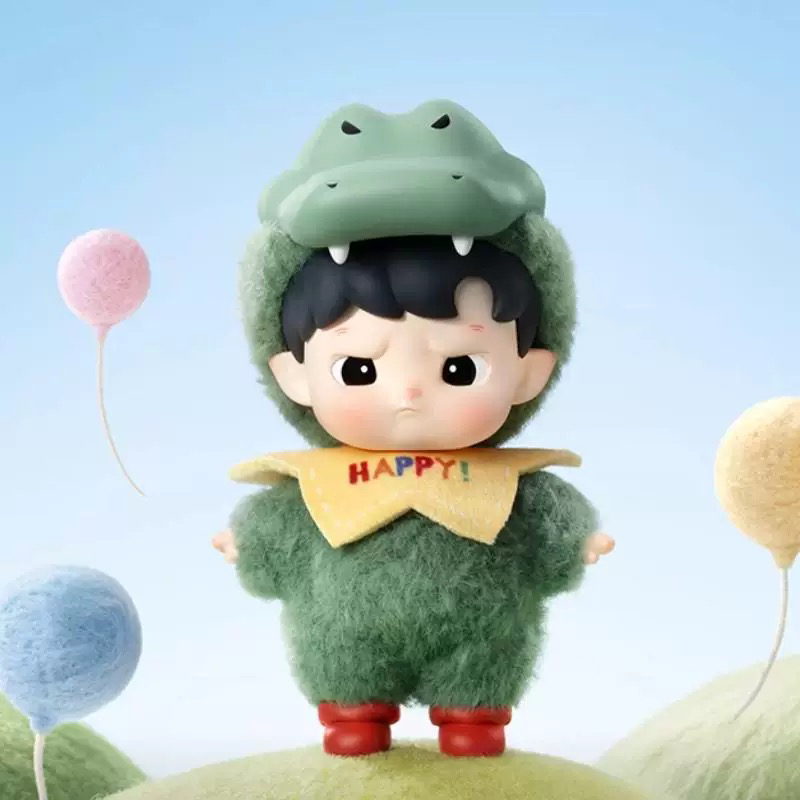 【拆盒】HACIPUPU动物毛绒贴贴系列手办盲盒潮玩摆件玩偶礼物