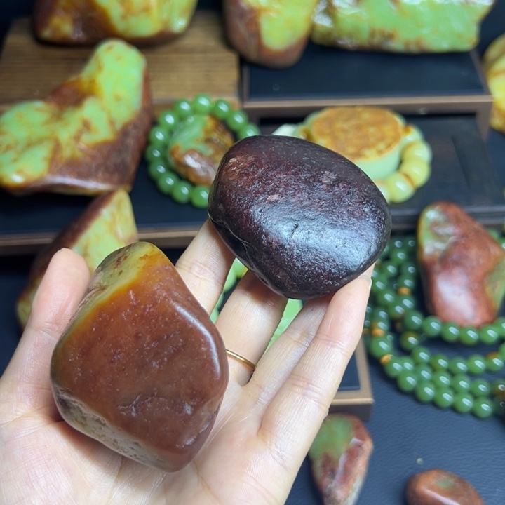 和田玉（糖玉）未镶嵌挂件国*