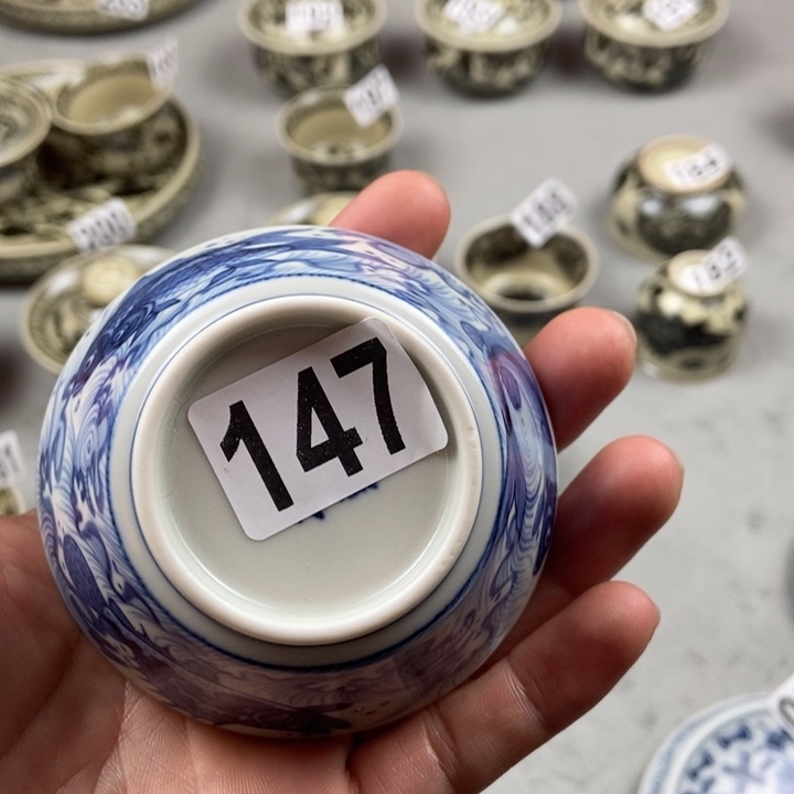 中***名瓷片手工手绘手工制作