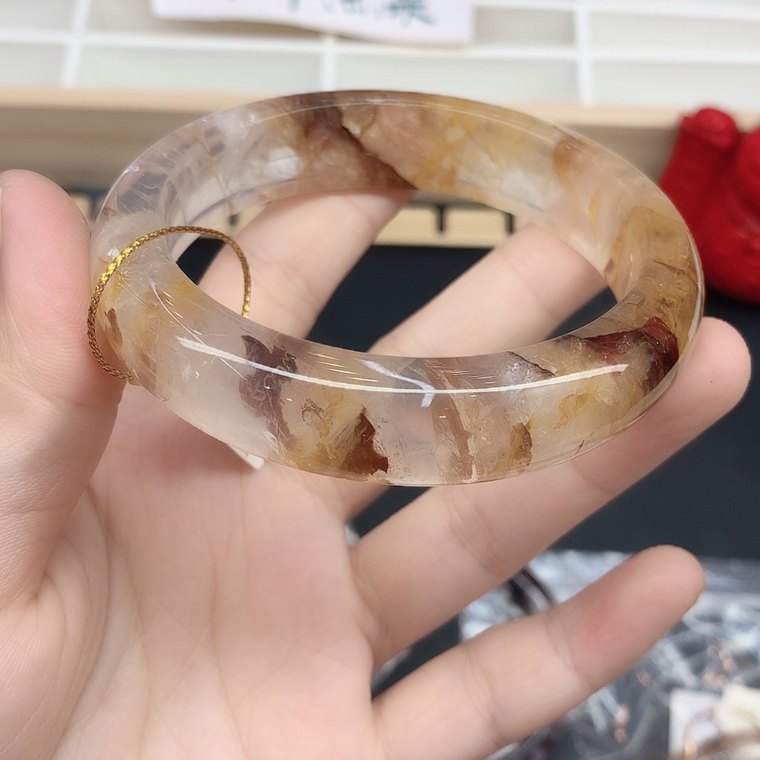 水晶手镯未镶嵌010（5960:：：）