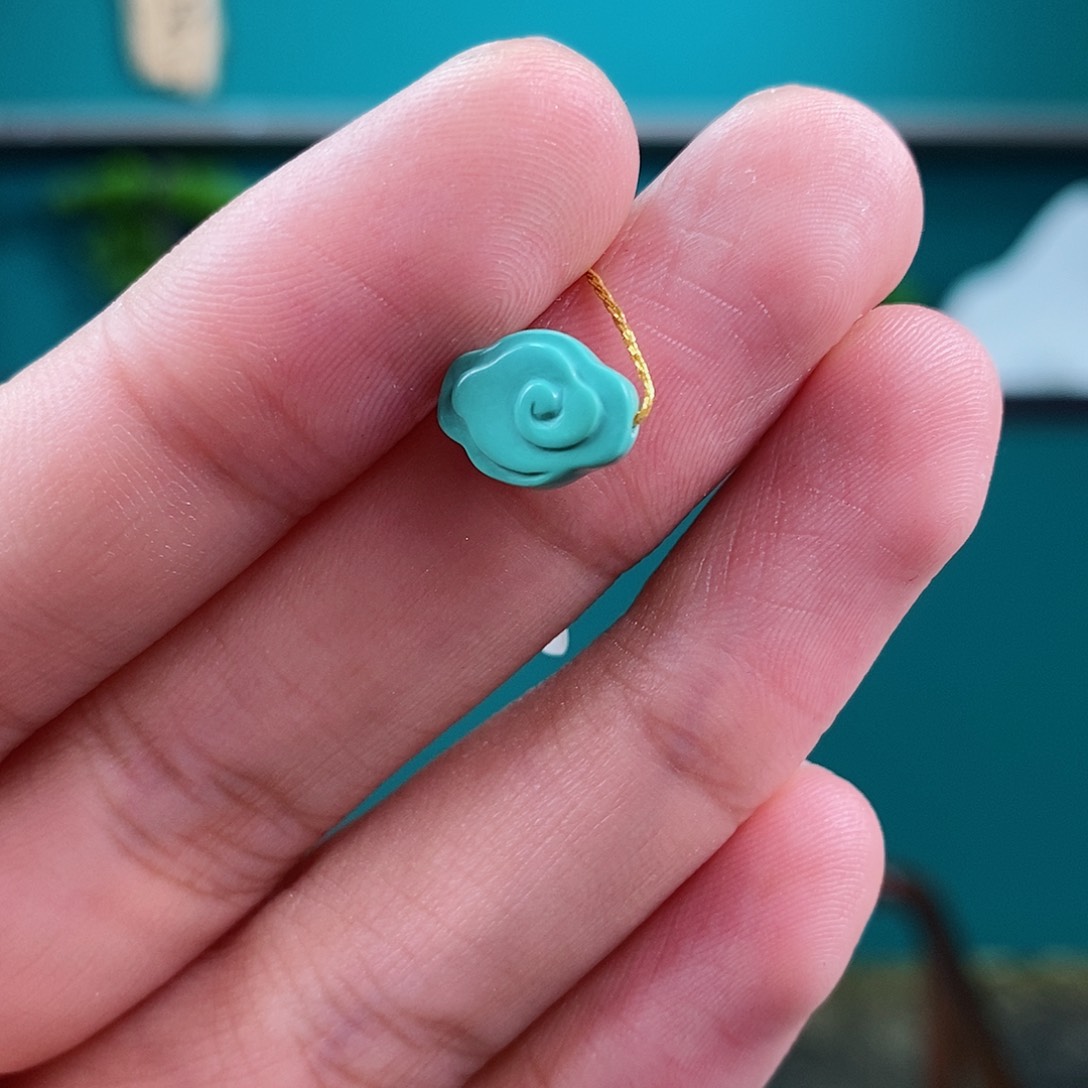 未镶嵌绿松石珠宝奇石