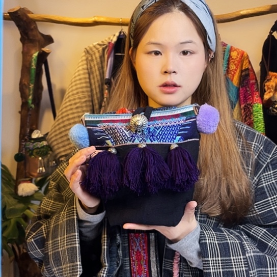 织绣手工制作包包