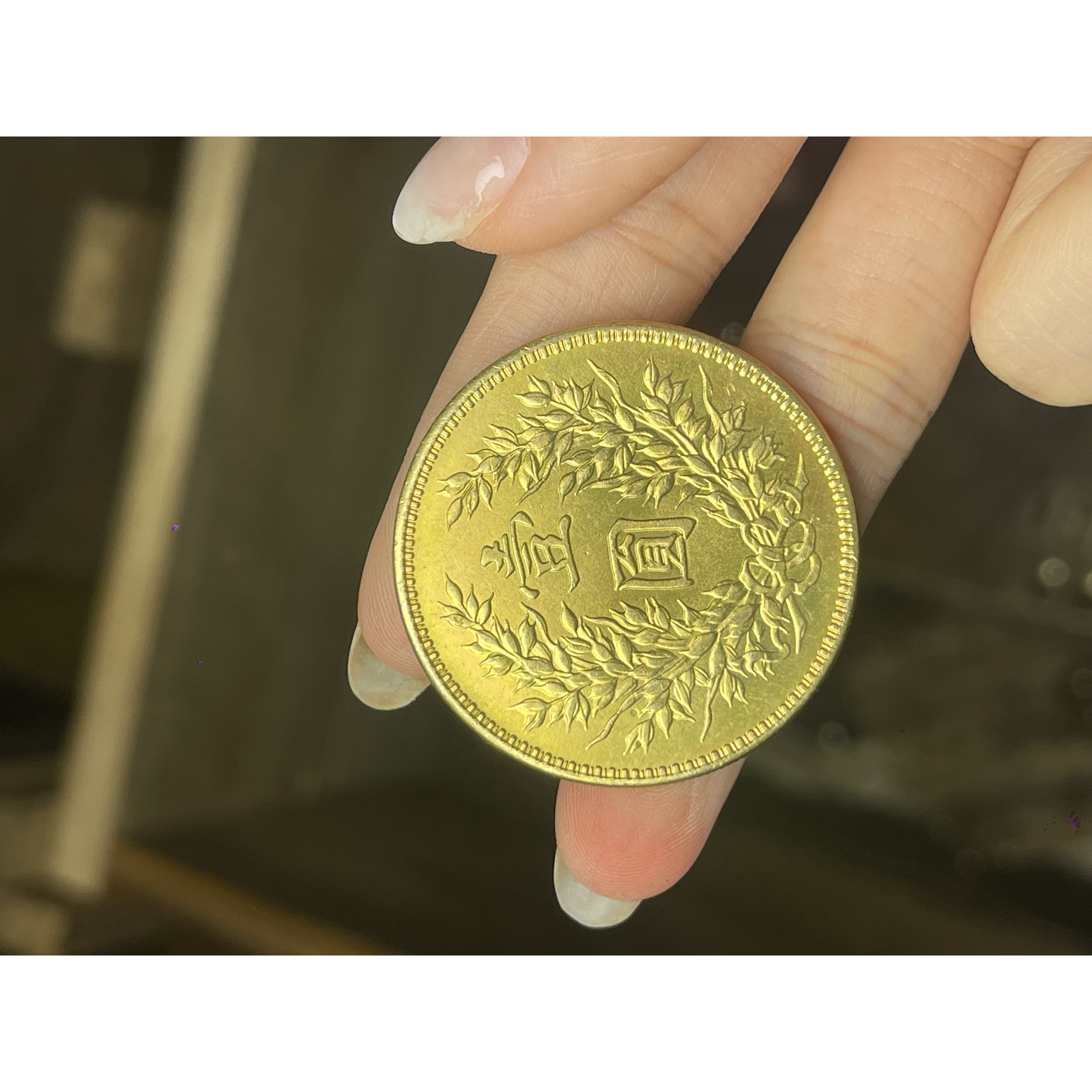 精美手工艺术摆件 复古摆件金大头