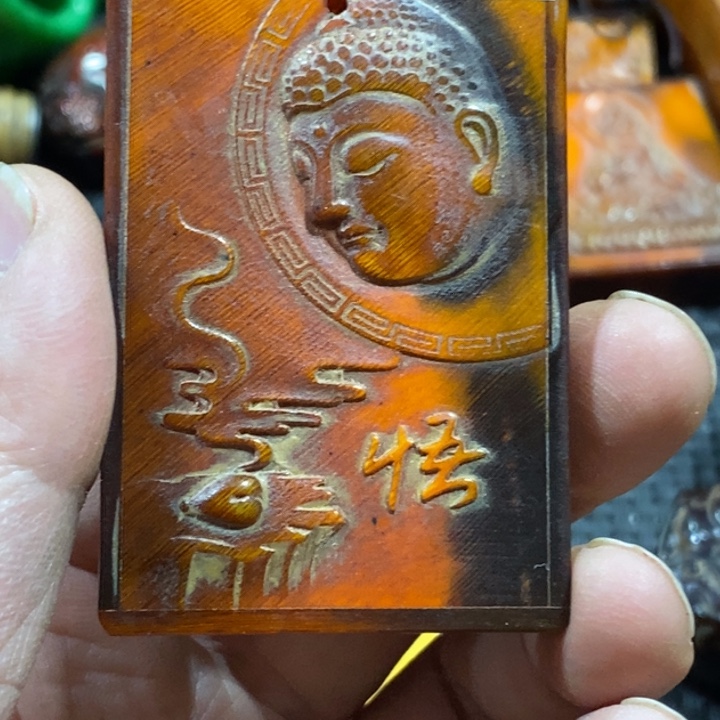 滴血莲花菩提吊坠