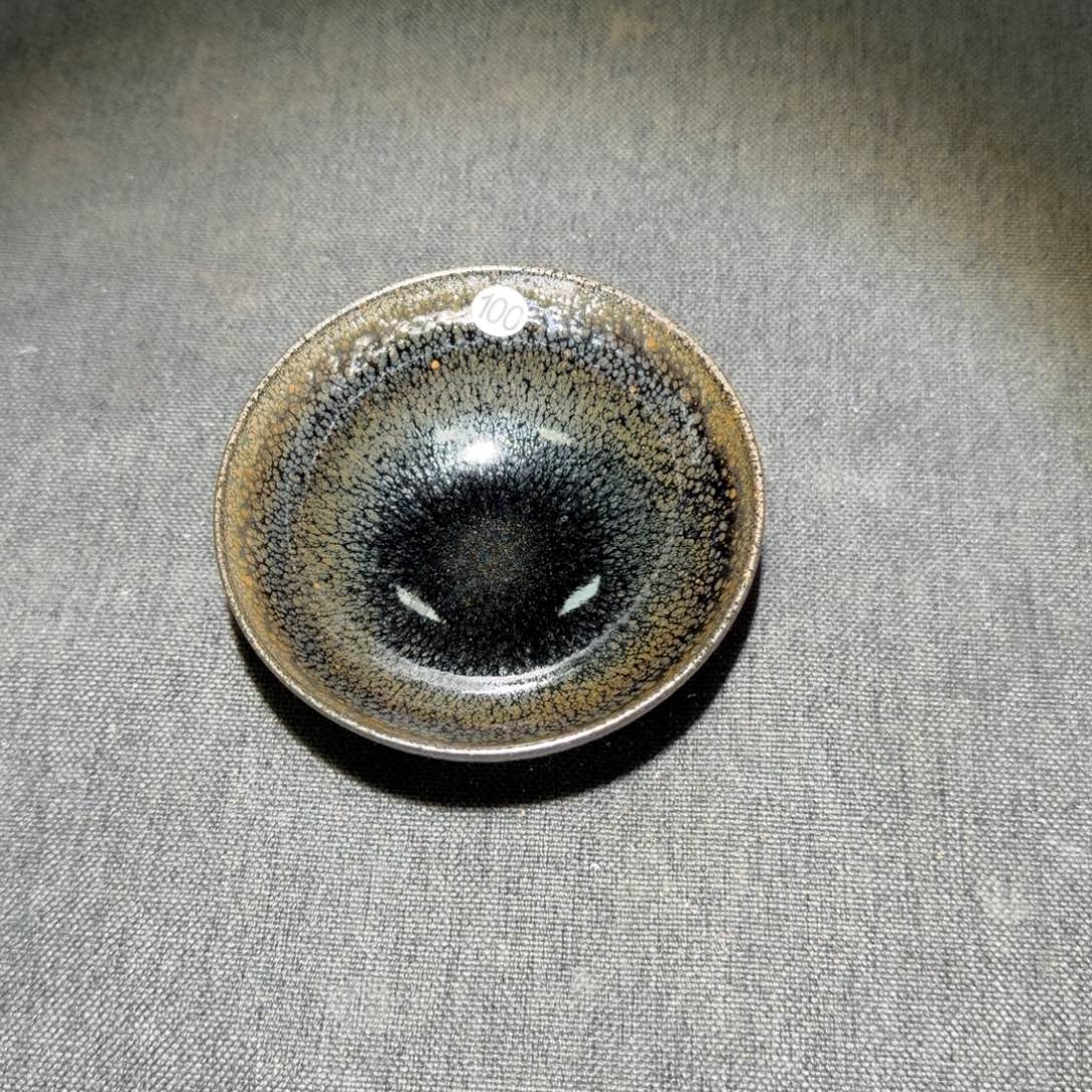 君***双茶盏陈记柴烧建盏100