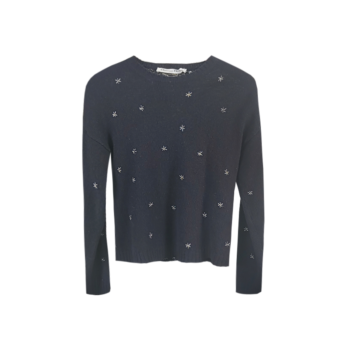 99新 DIOR/迪奥 藏青色刺绣上衣 34 12103630