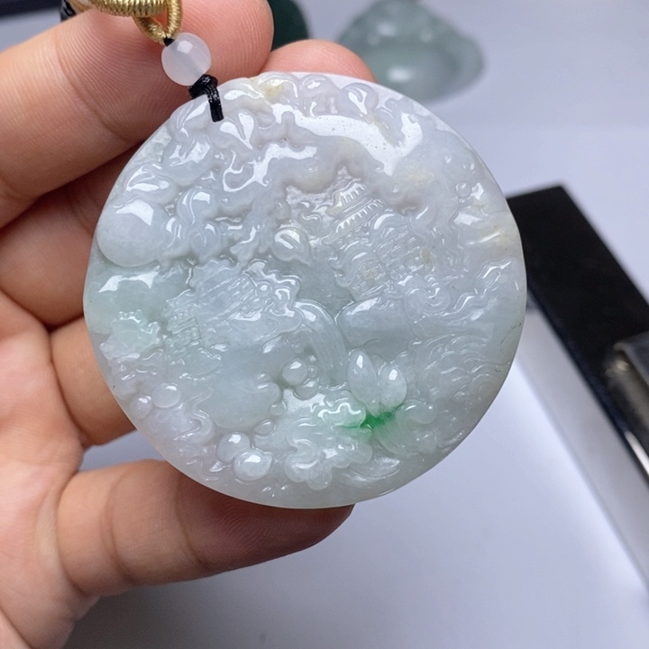 颈饰未镶嵌翡翠翡翠