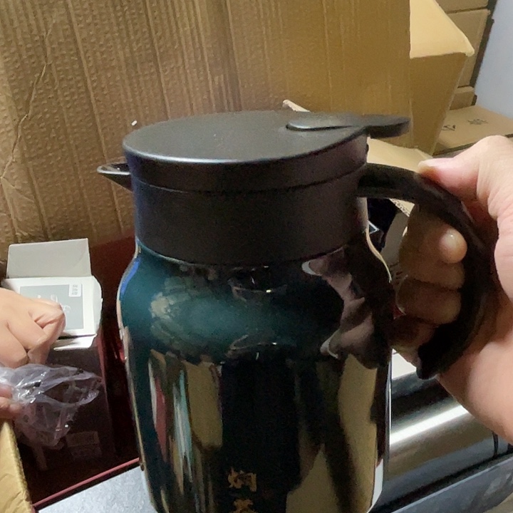 玻璃茶隔款金力焖烧壶