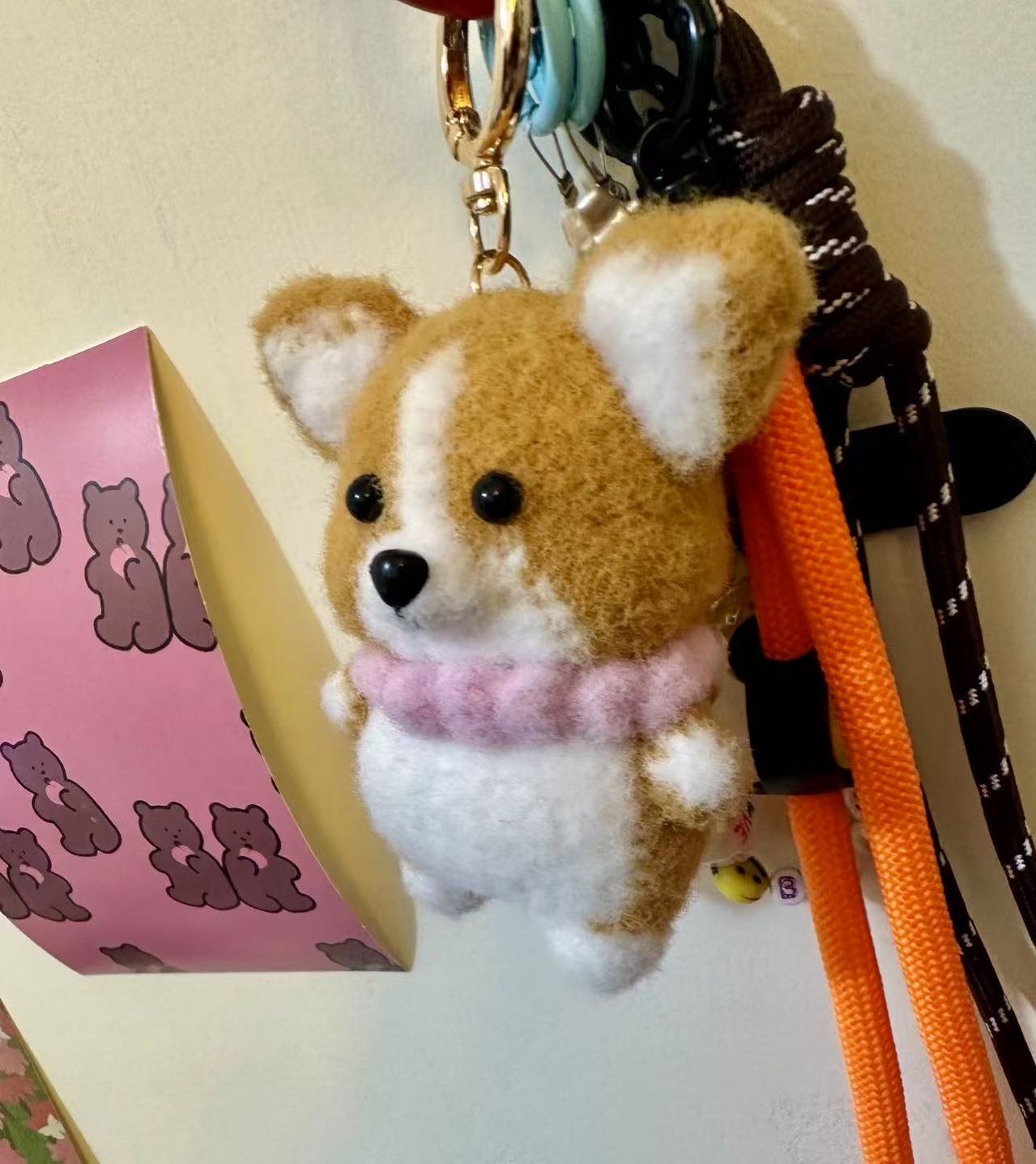 精品重工纯手工编织玩偶娃娃diy包挂