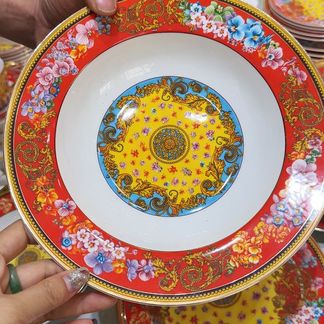 瓷片骨瓷餐具陶瓷高温工厂清