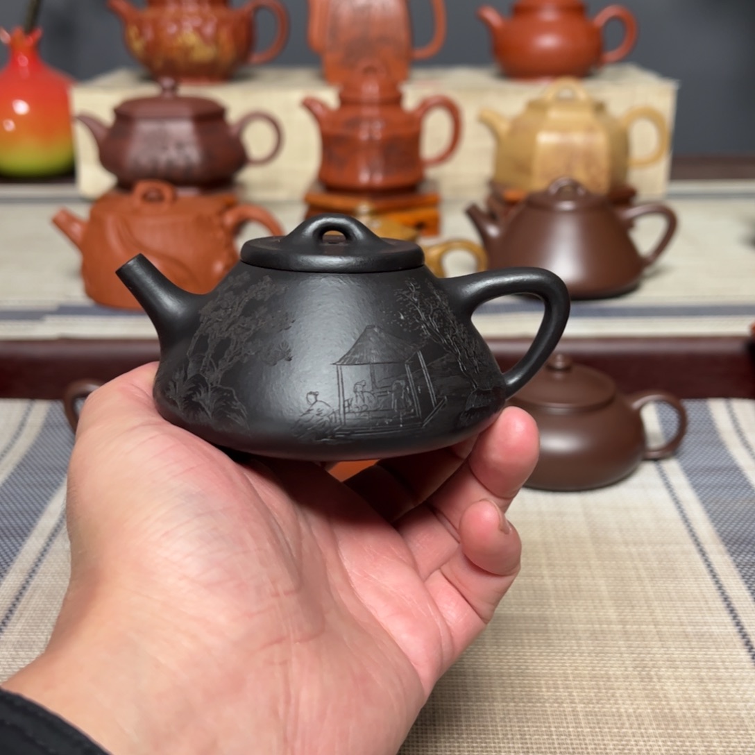 中***考紫砂茶壶宜兴紫砂
