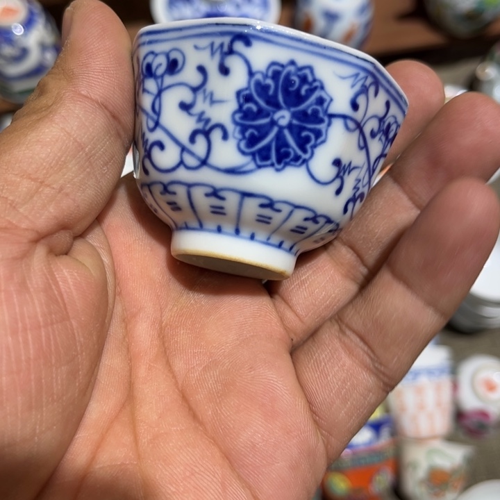 纯手绘精品盖碗杯