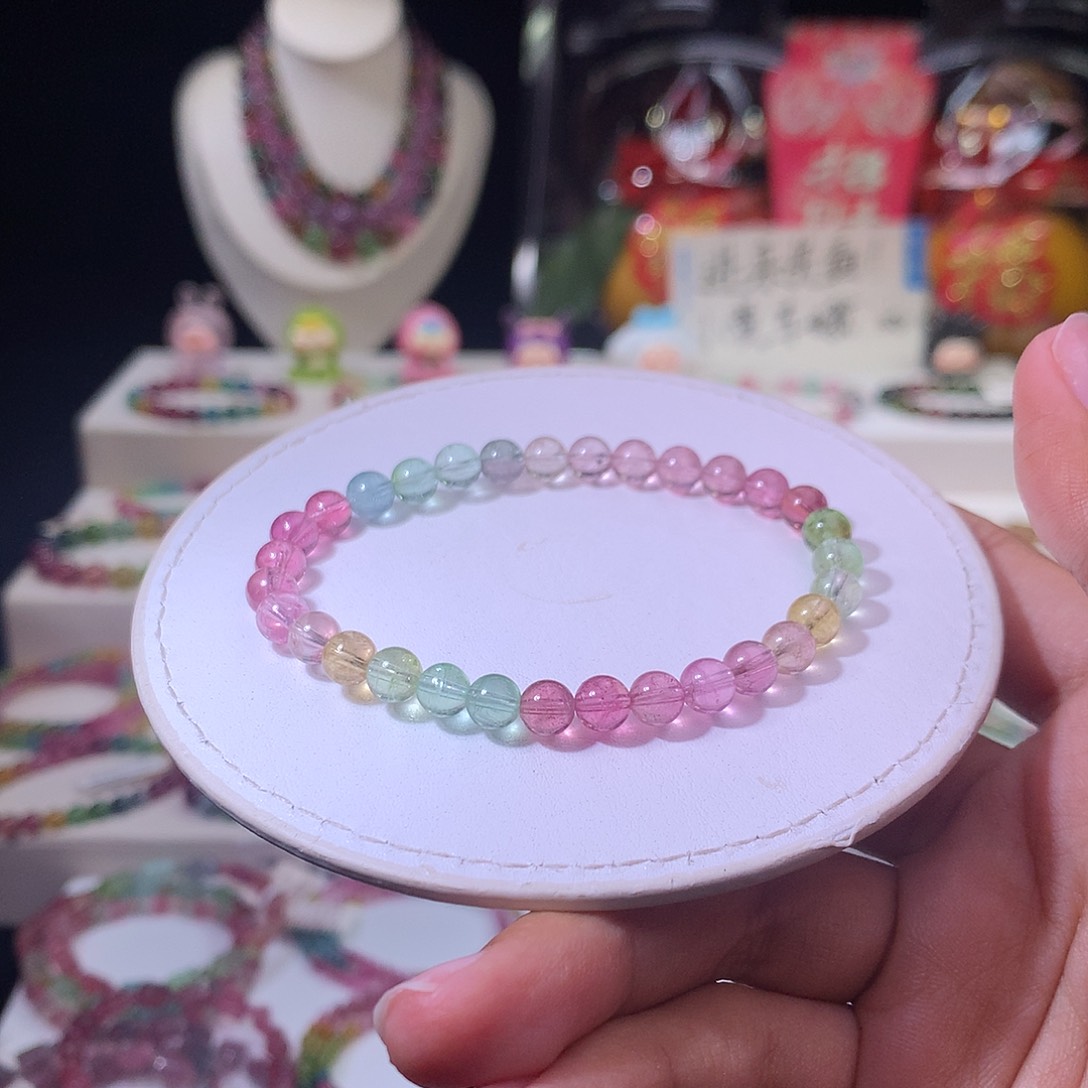 碧玺手链未镶嵌碧玺