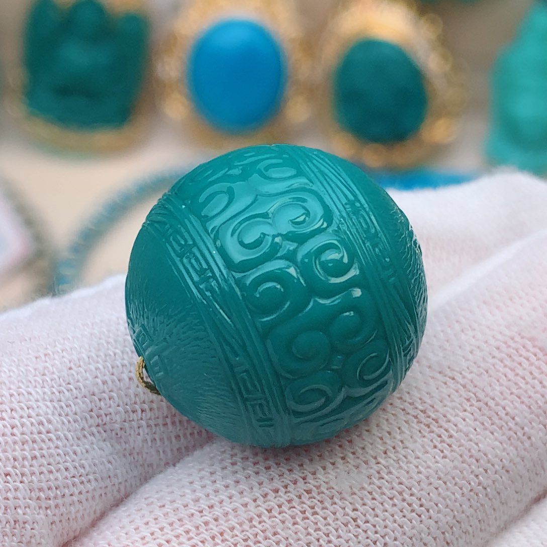 【闪购商品】绿松石配饰20.5未镶嵌