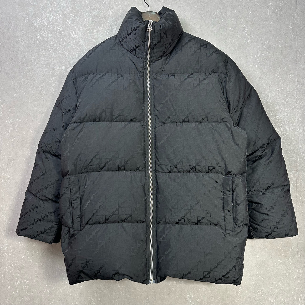 99新 WE11 DONE 宽松羽绒服黑色/99新002832