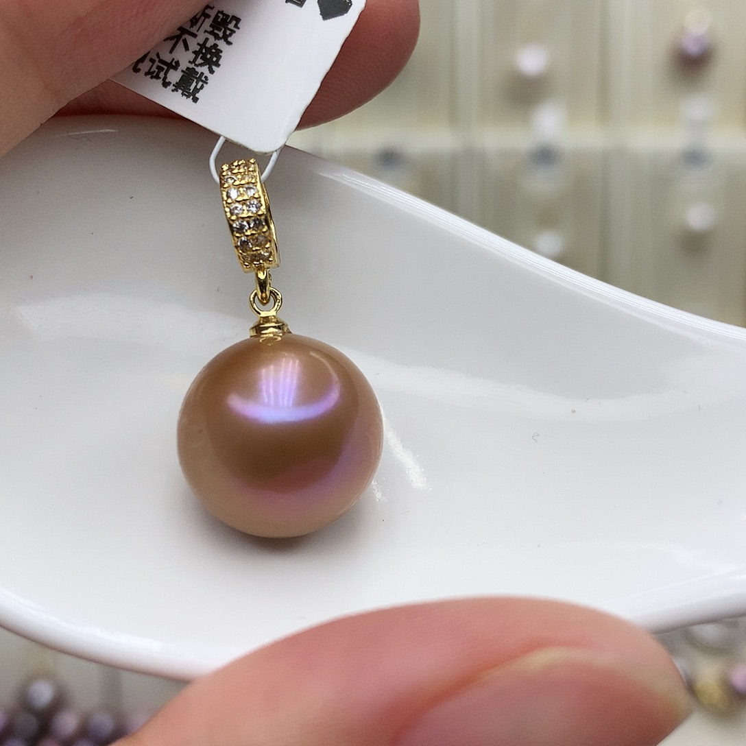 吊坠(赠链)合金淡水珍珠